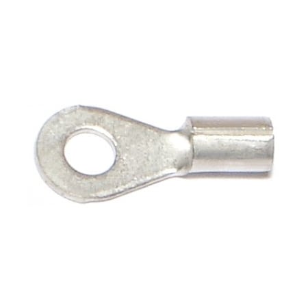 Midwest Fastener Ring Terminal, 14 AWG, Bare Insulated, 20 PK 70067